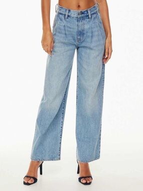 Denim Forum Belinda High Rise Wide Leg Jeans